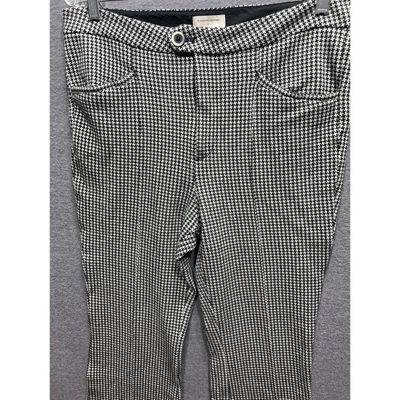 Anthropologie Essential Trouser Houndstooth Business Casual Womens Size 12 - Picture 7 of 16